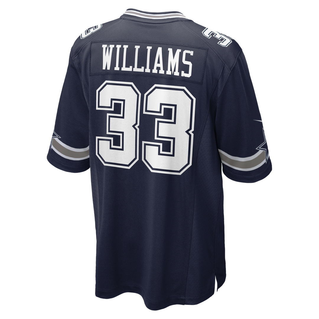 Javonte Williams Dallas Cowboys Game Jersey - Navy