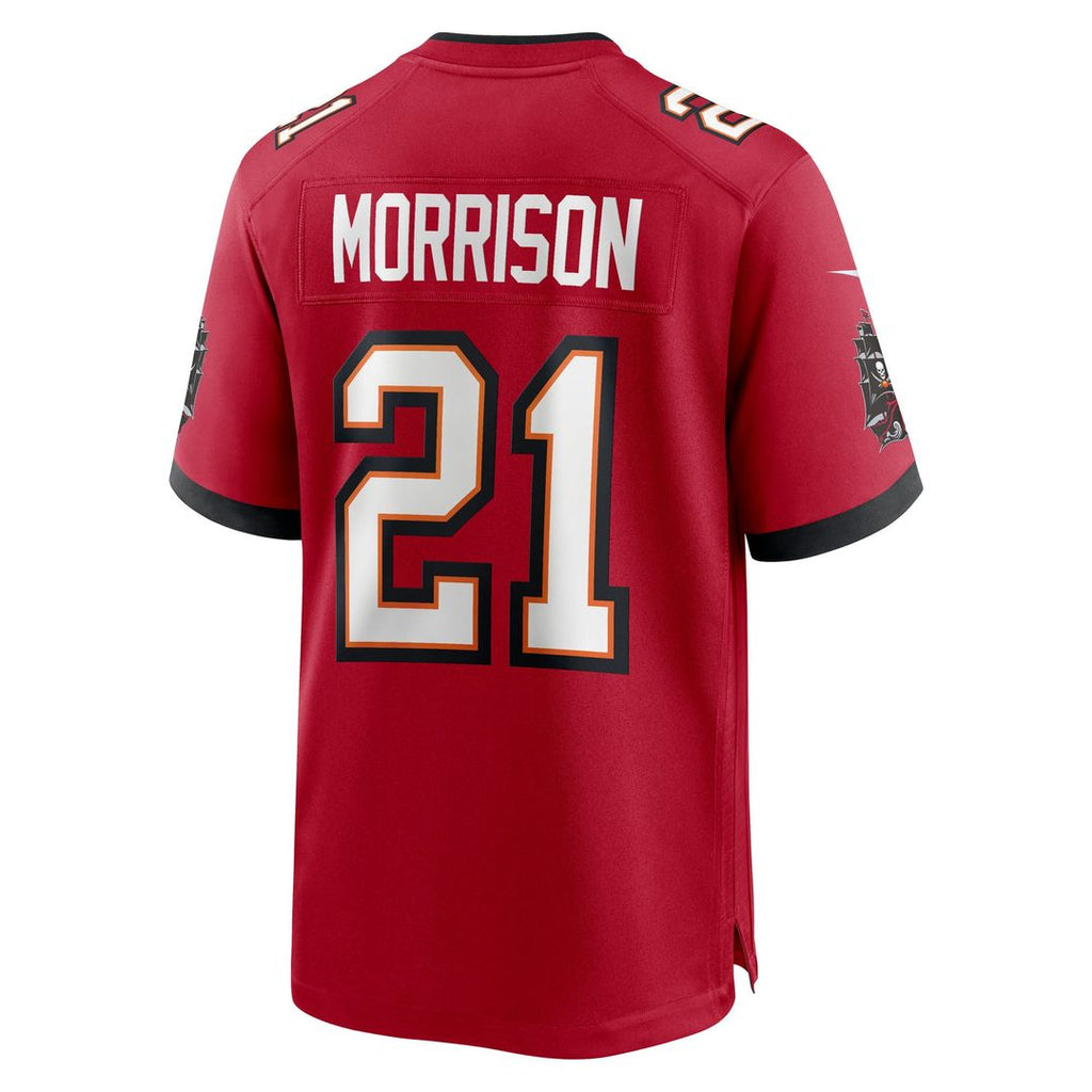 Benjamin Morrison Tampa Bay Buccaneers Game Jersey - Red