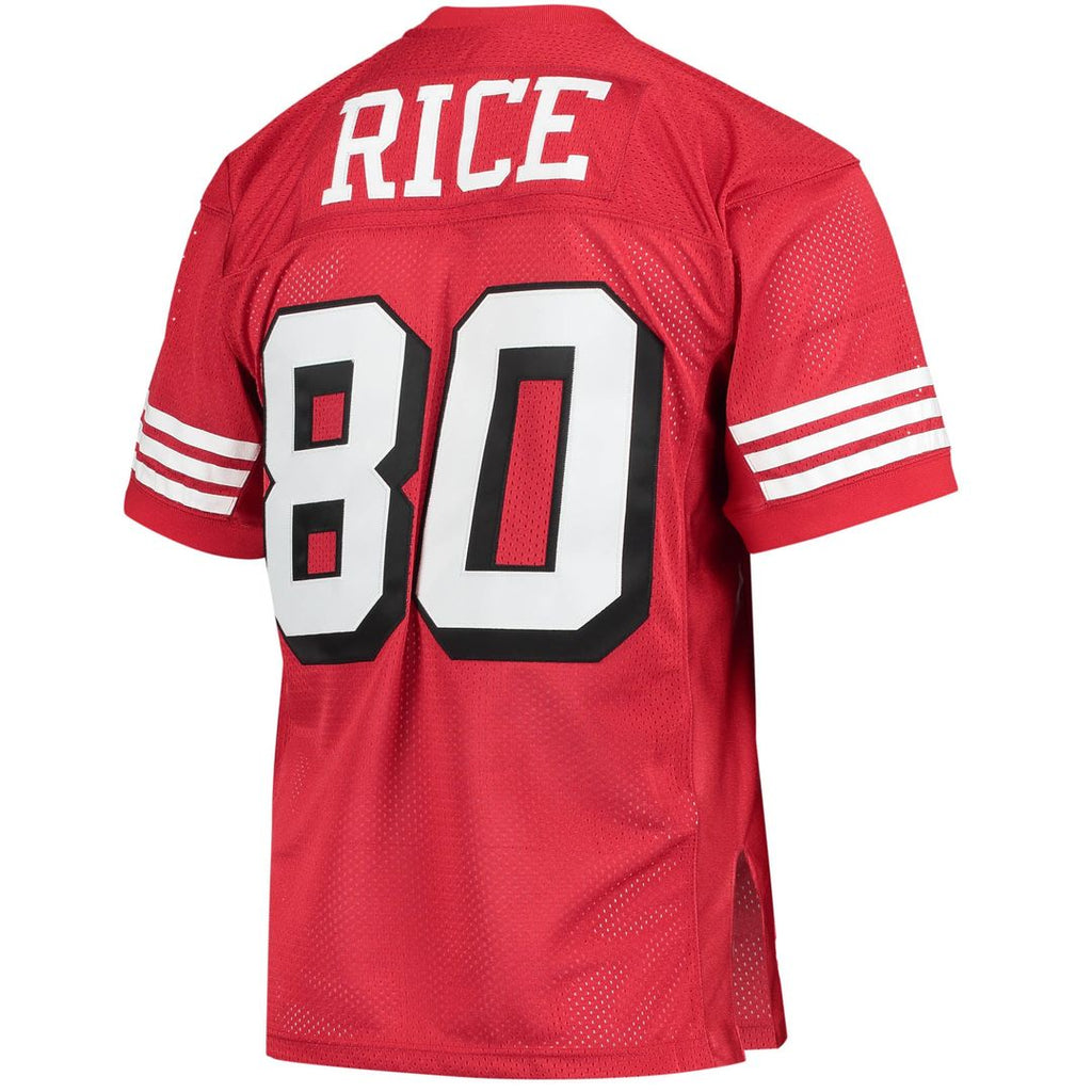 Jerry Rice San Francisco 49ers 1994 Authentic Throwback Jersey - Scarlet