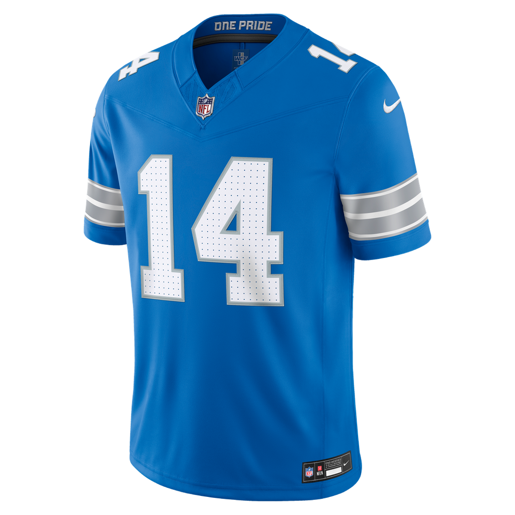 Amon-Ra St. Brown Detroit Lions Vapor F.U.S.E. Stitched Limited Jersey - Blue