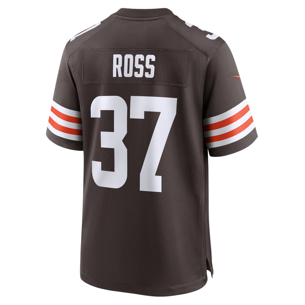 D'Angelo Ross Cleveland Browns Game Jersey - Brown