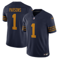 Micah Parsons Green Bay Packers Alternate Vapor F.U.S.E. Stitched Limited Jersey - Navy