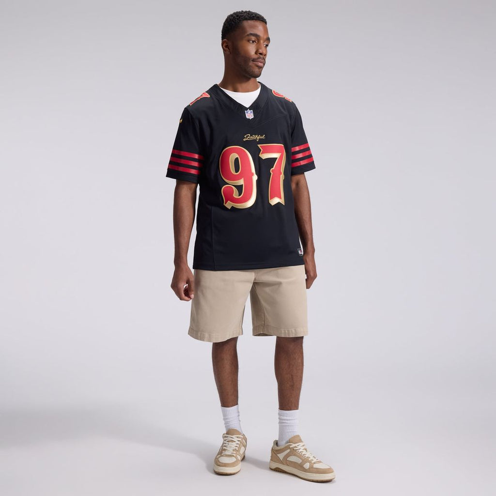 Nick Bosa San Francisco 49ers Rivalries Collection Stitched Limited Jersey - Black