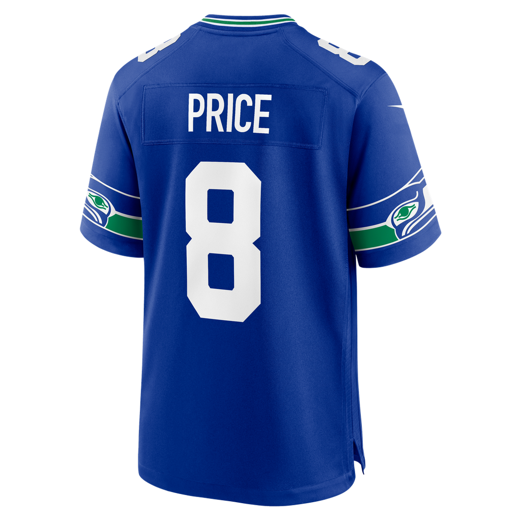 Jadarian Price Seattle Seahawks Game Jersey - College Navy