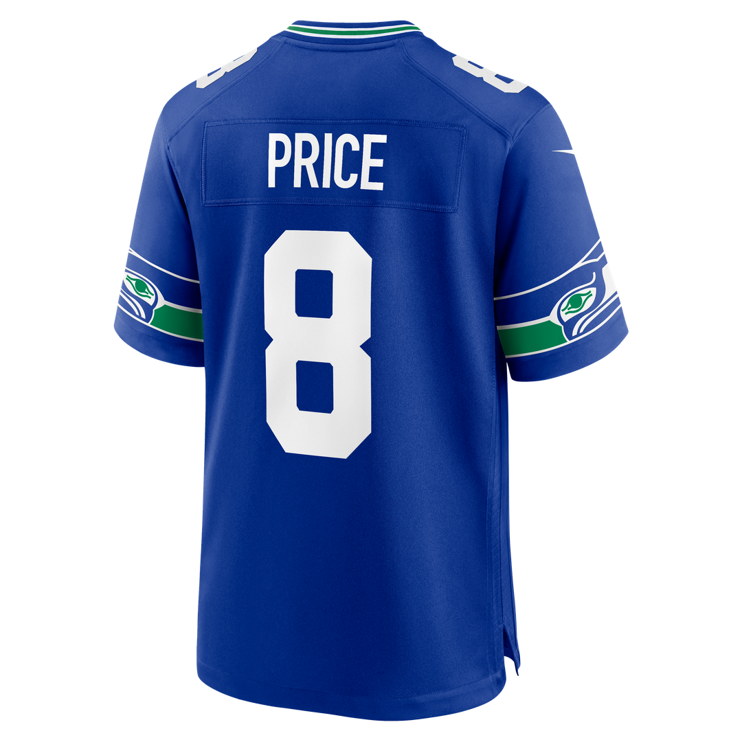 Jadarian Price Seattle Seahawks Game Jersey - College Navy