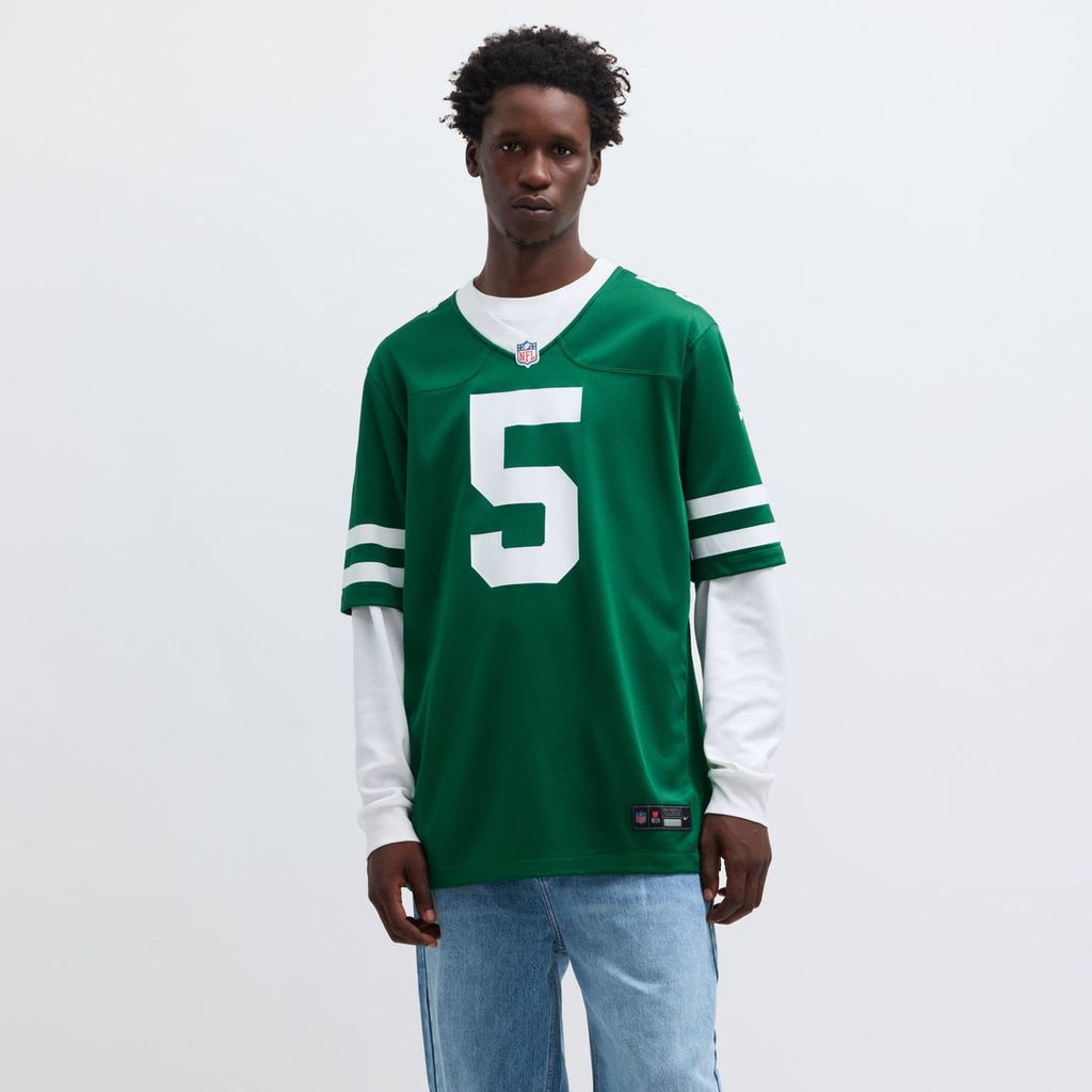 Garrett Wilson New York Jets Game Jersey - Legacy White