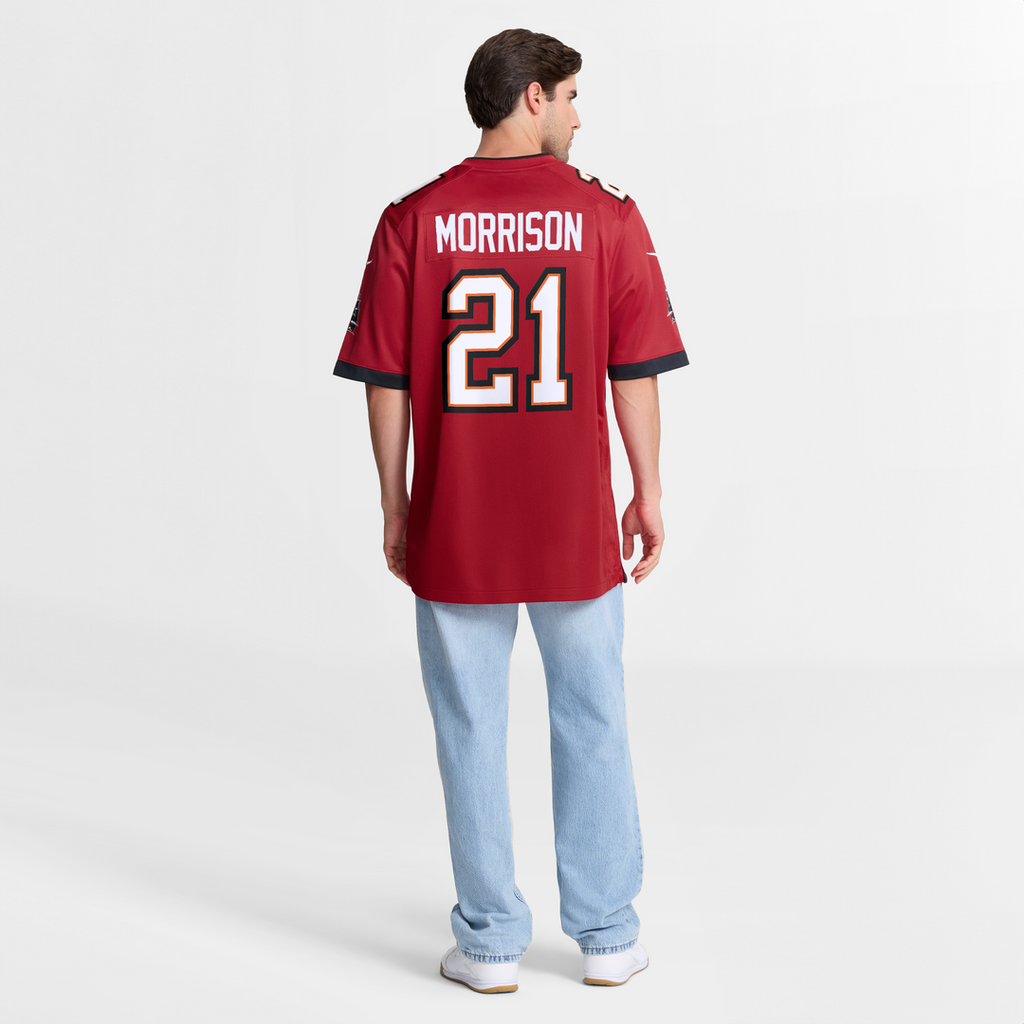 Benjamin Morrison Tampa Bay Buccaneers Game Jersey - Red