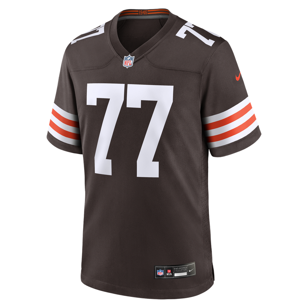 Zion Johnson Cleveland Browns Game Jersey - Brown