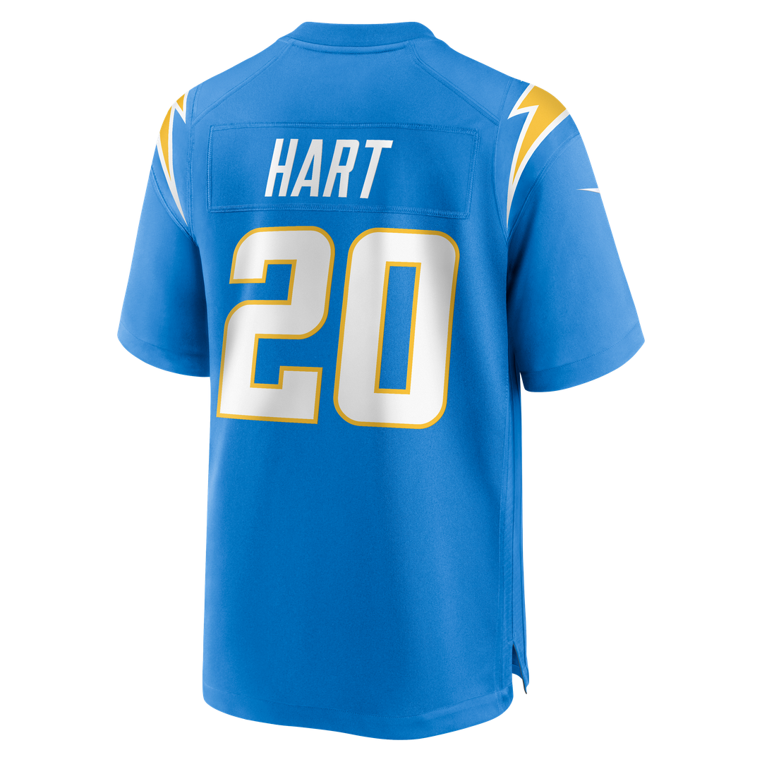 Cam Hart Los Angeles Chargers Game Jersey - Powder Blue