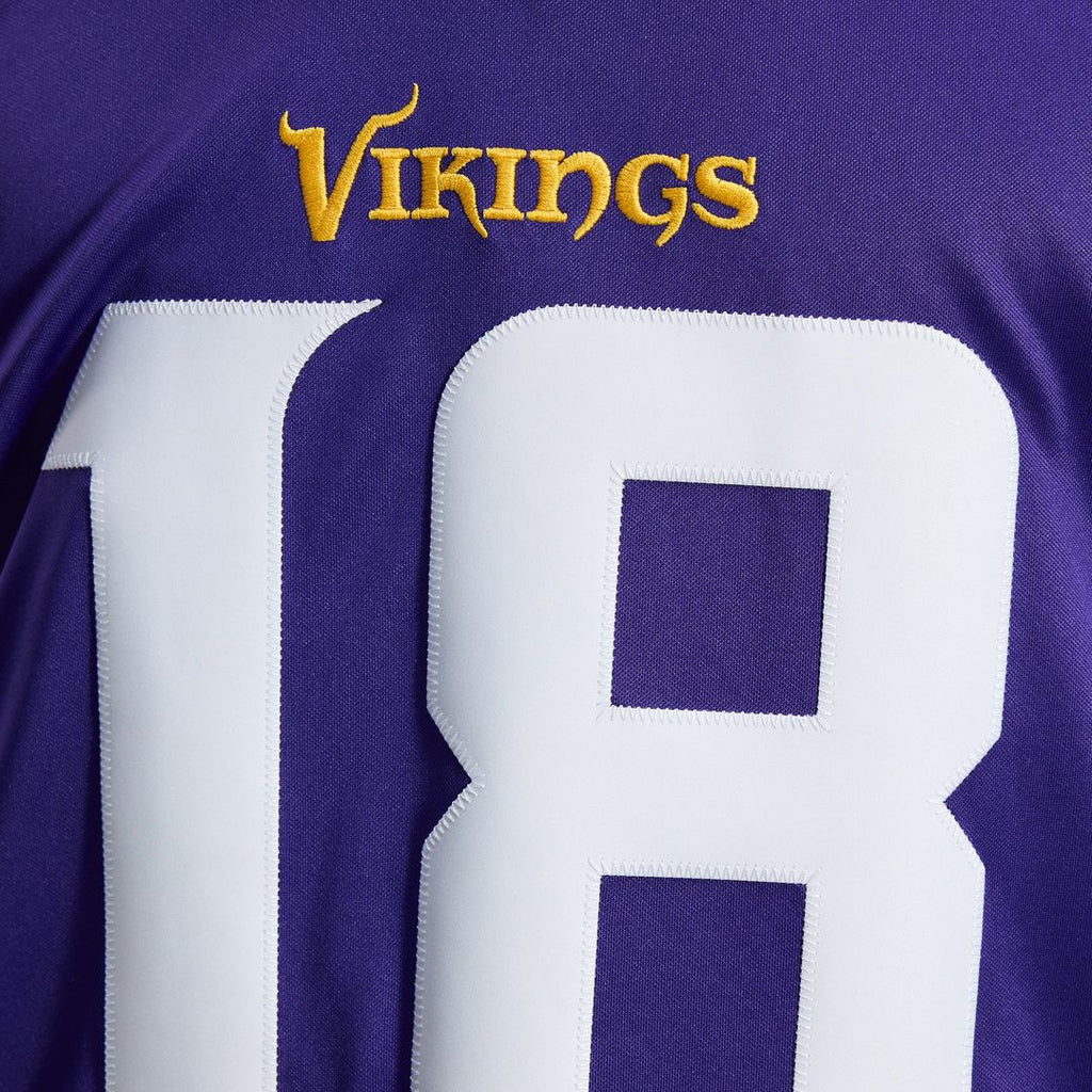 Justin Jefferson Minnesota Vikings Alternate Vapor F.U.S.E. Stitched Limited Jersey - White