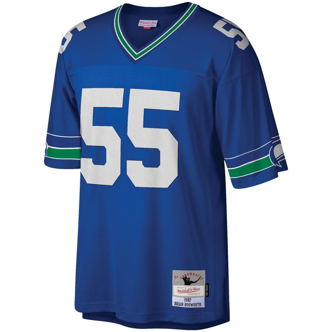 Brian Bosworth Seattle Seahawks Legacy Replica Jersey - Royal Blue