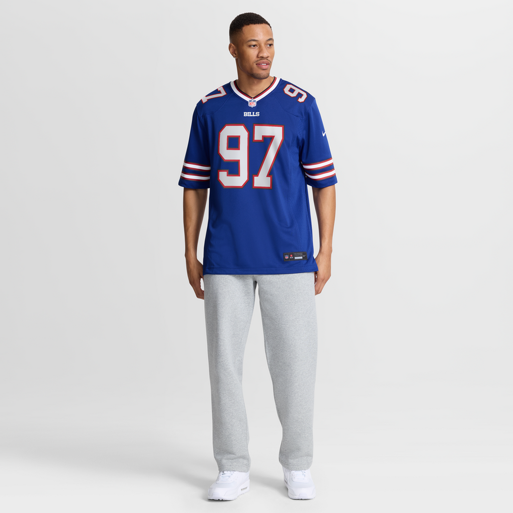 Zion Logue Buffalo Bills Game Jersey - Royal Blue