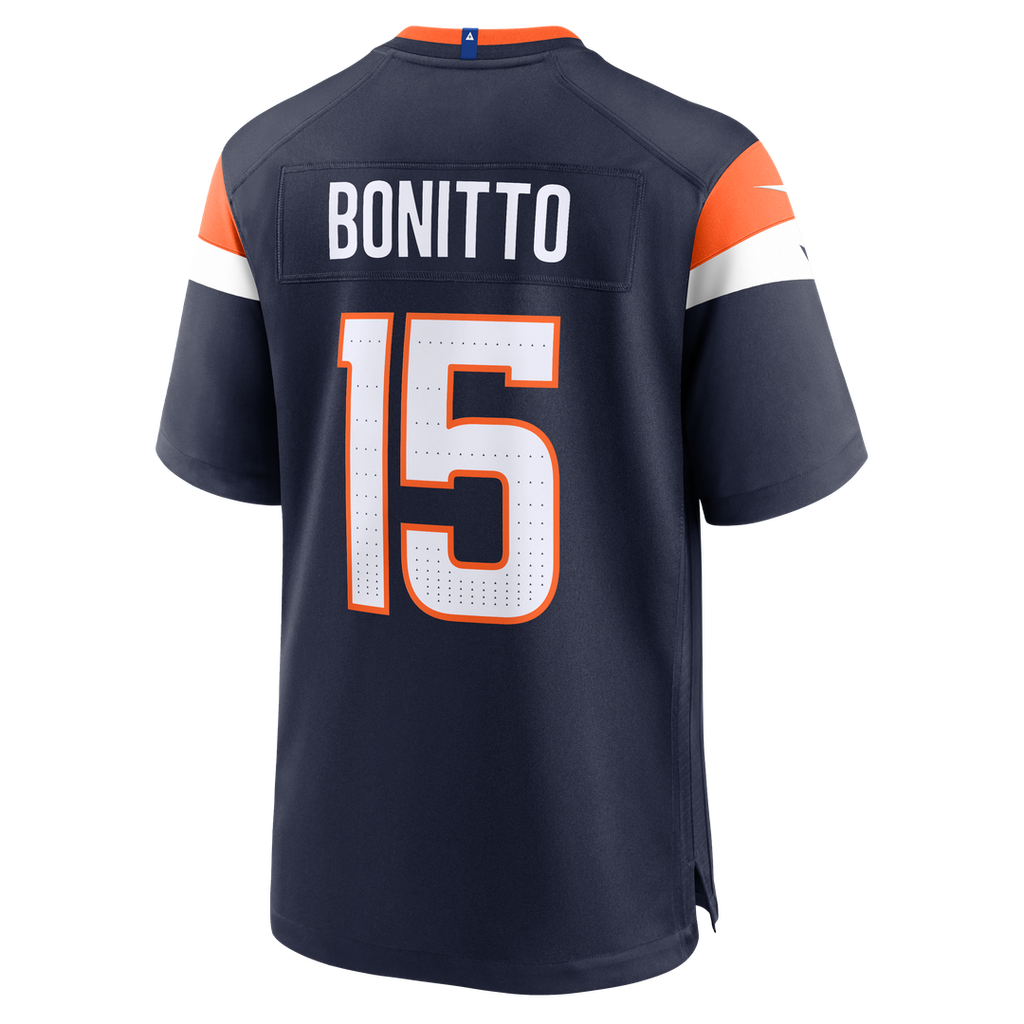 Nik Bonitto Denver Broncos Game Jersey - Orange