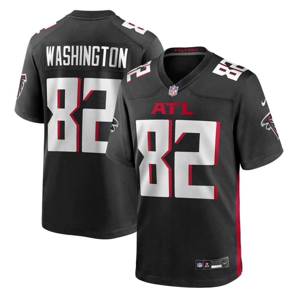Casey Washington Atlanta Falcons Game Jersey - Black