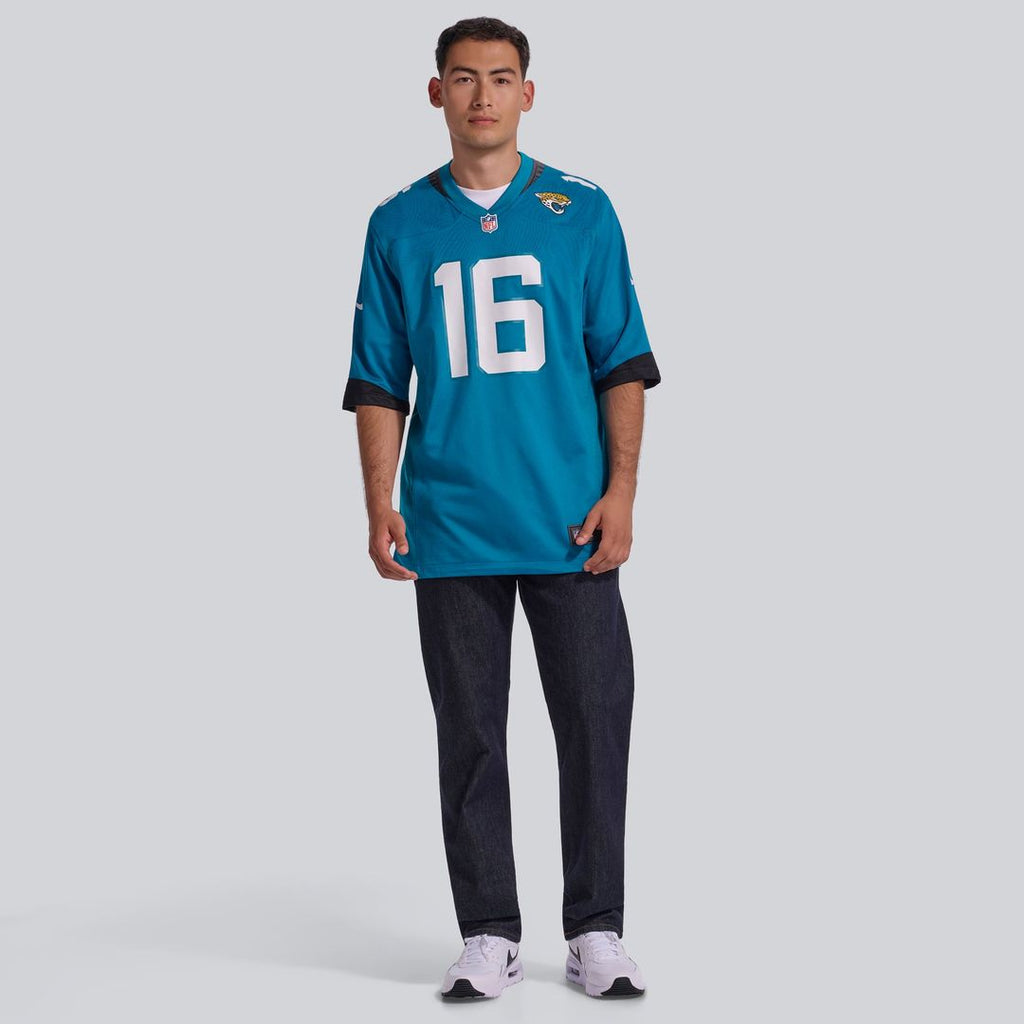Trevor Lawrence Jacksonville Jaguars Home Game Jersey - Teal