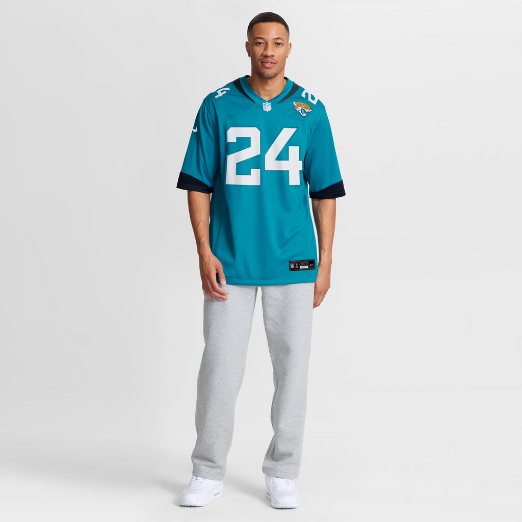 Chris Rodriguez Jr. Jacksonville Jaguars Game Jersey - Teal