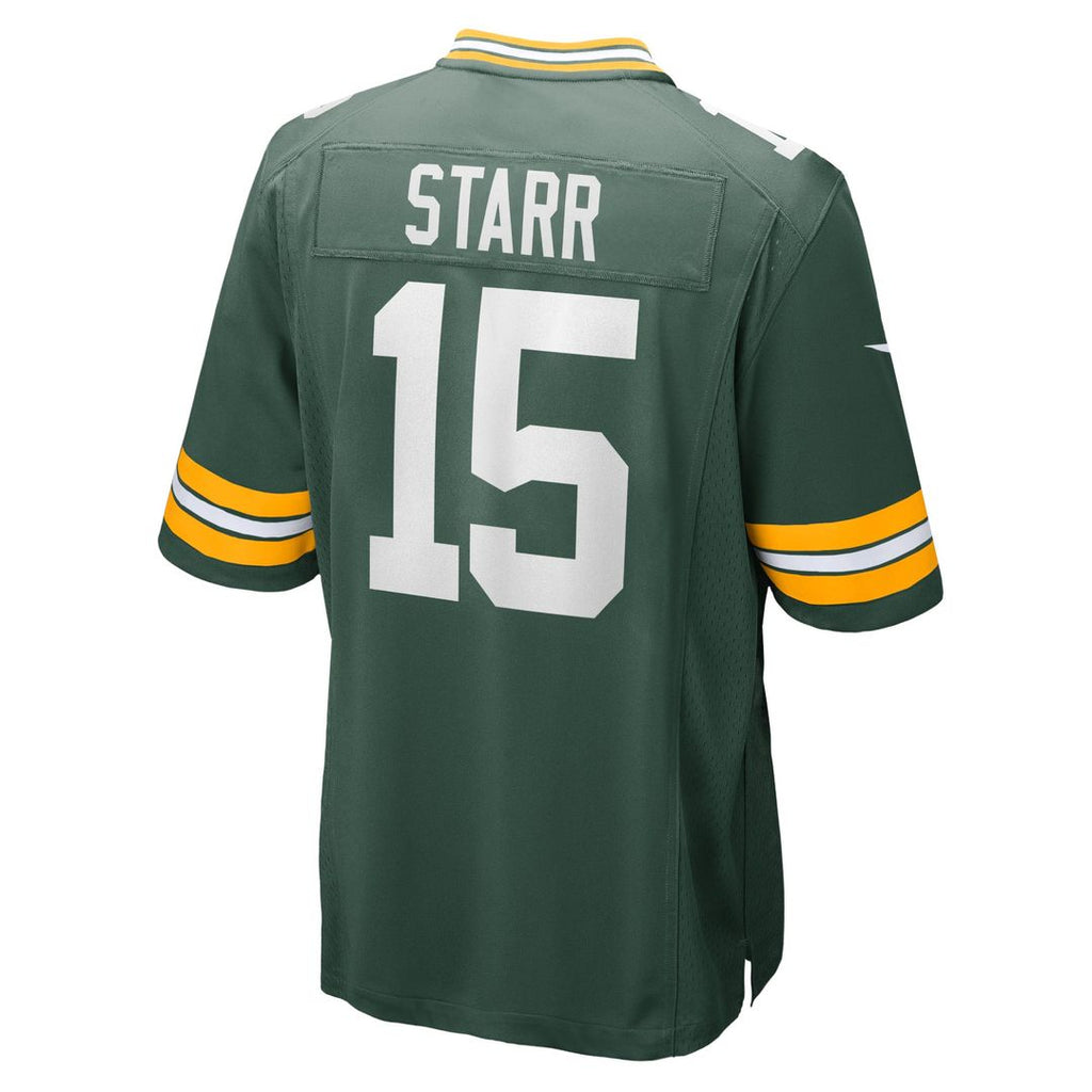 Bart Starr Green Bay Packers Game Jersey - Green