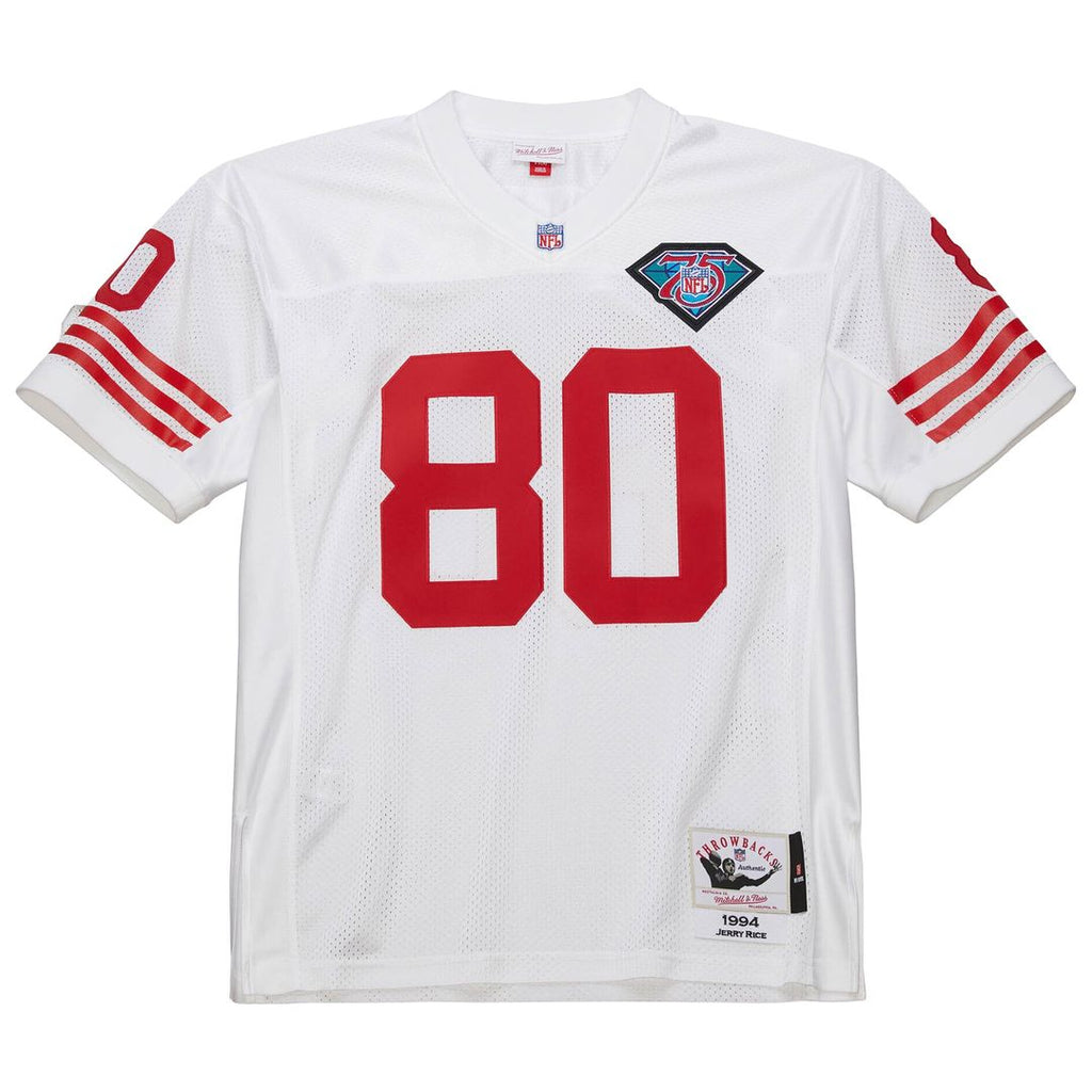 Jerry Rice San Francisco 49ers 1994 Authentic Throwback Jersey - White