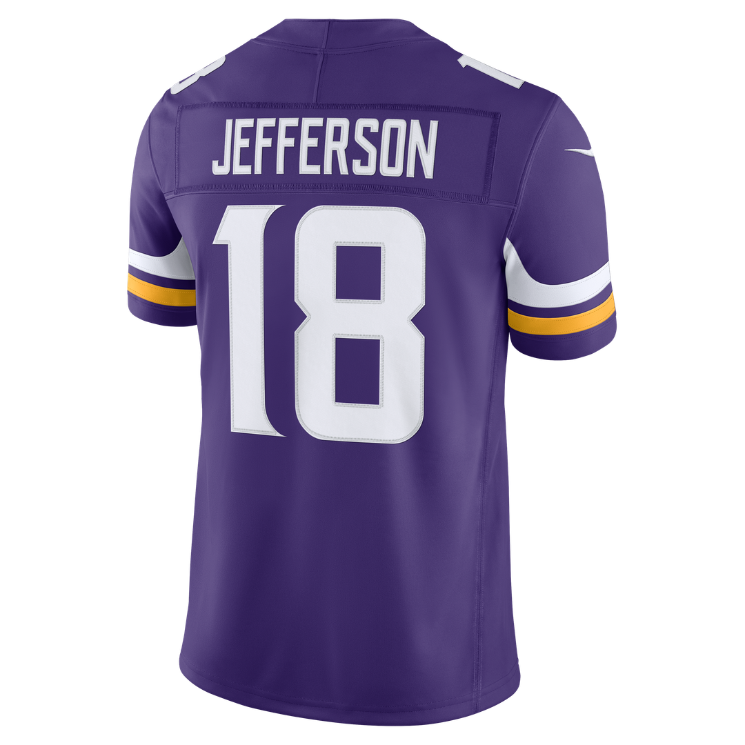 Justin Jefferson Minnesota Vikings Alternate Vapor F.U.S.E. Stitched Limited Jersey - White