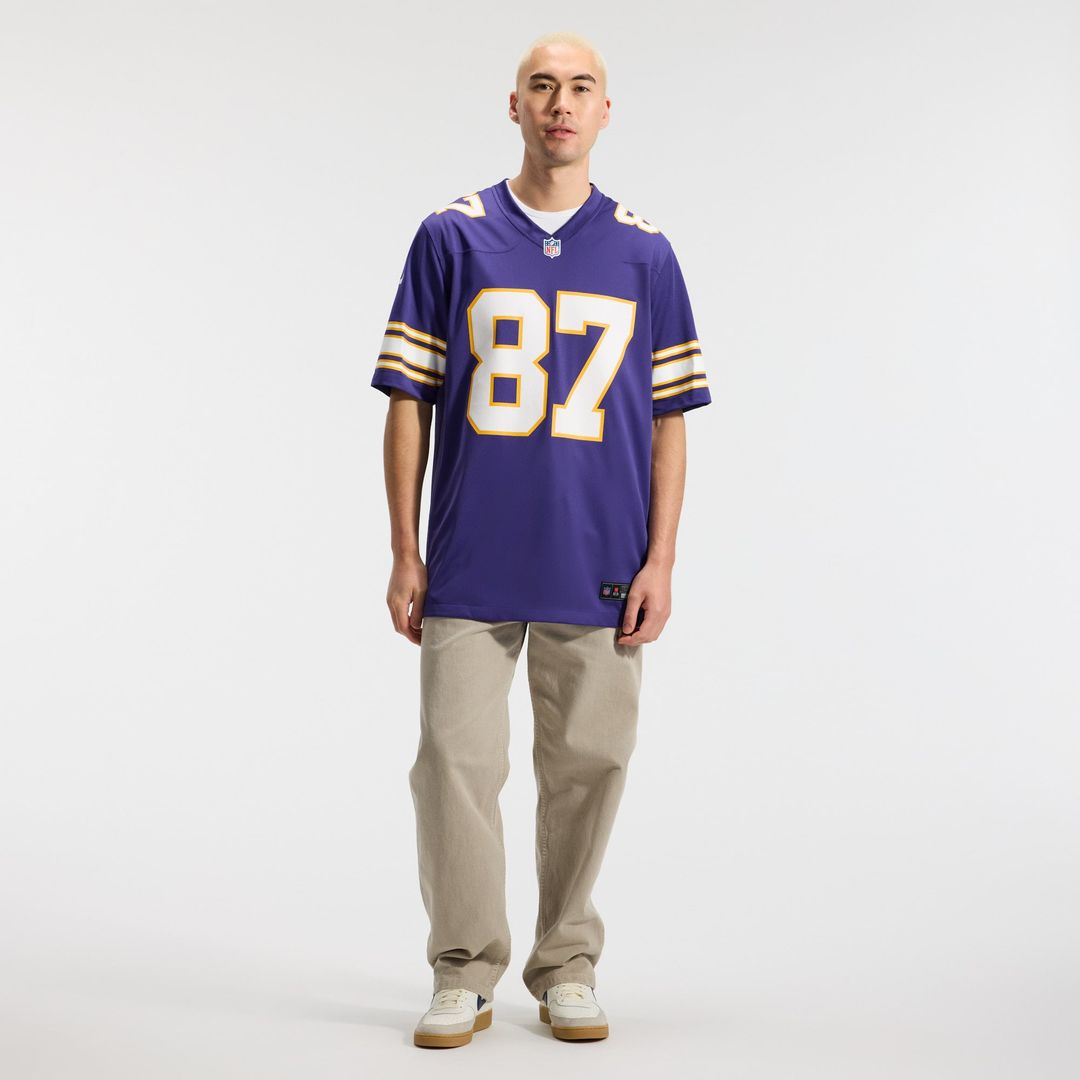 T.J. Hockenson Minnesota Vikings Classic Game Jersey - Purple