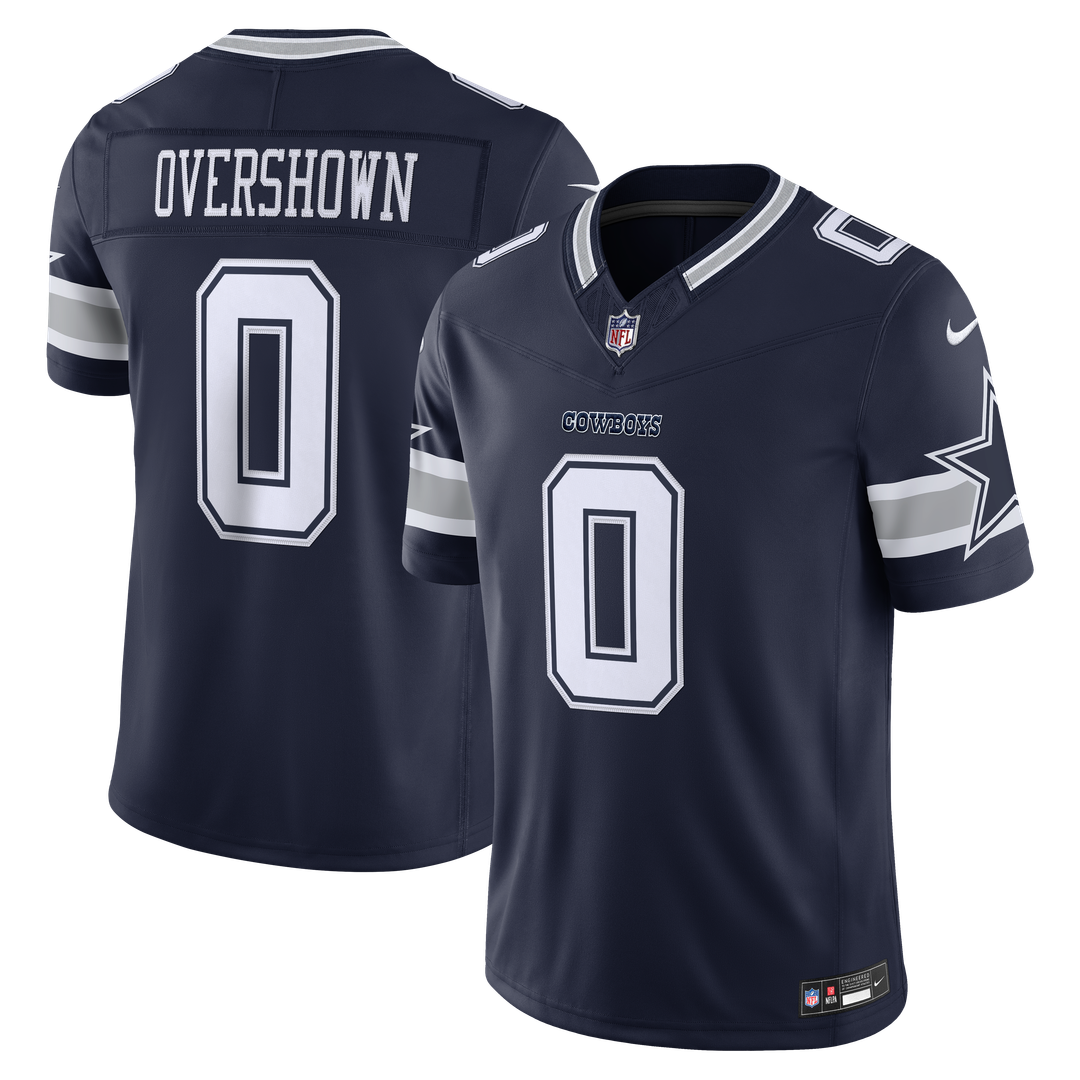 DeMarvion Overshown Dallas Cowboys Vapor F.U.S.E. Stitched Limited Jersey - Navy