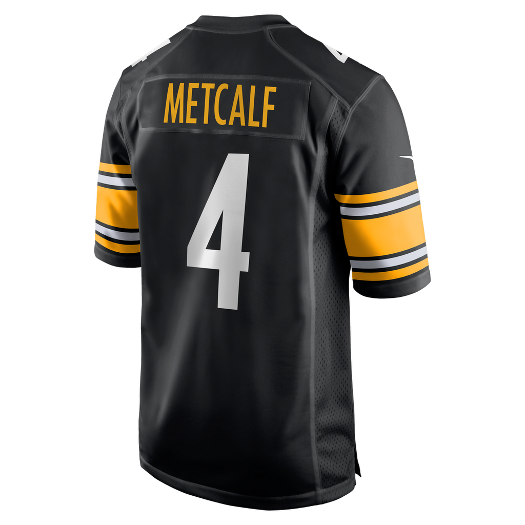 DK Metcalf Pittsburgh Steelers Game Jersey - Black