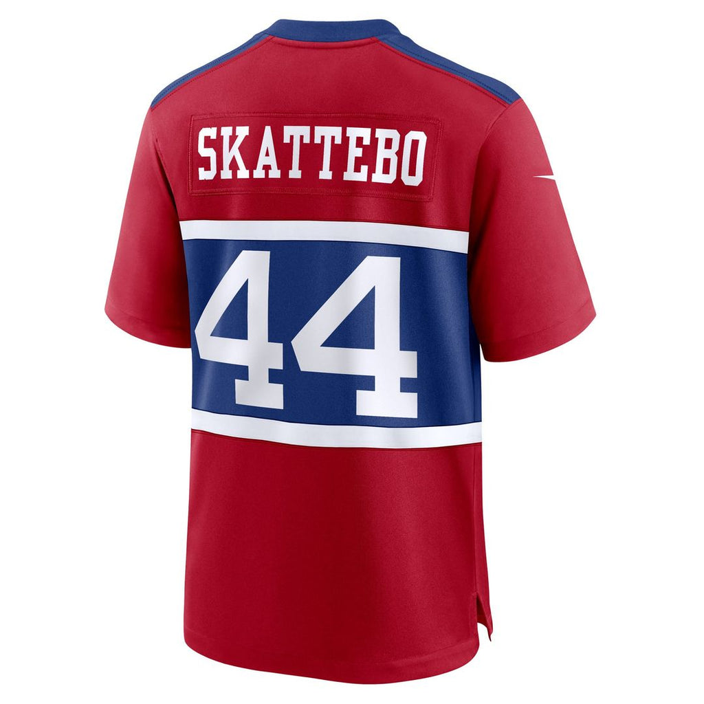Cam Skattebo New York Giants Game Jersey - White
