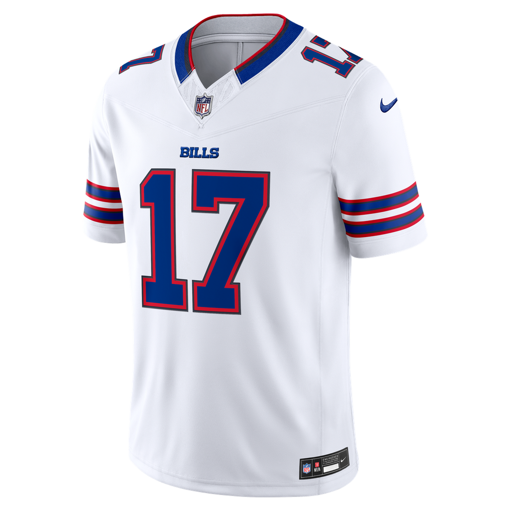 Josh Allen Buffalo Bills Vapor F.U.S.E. Stitched Limited Jersey - White