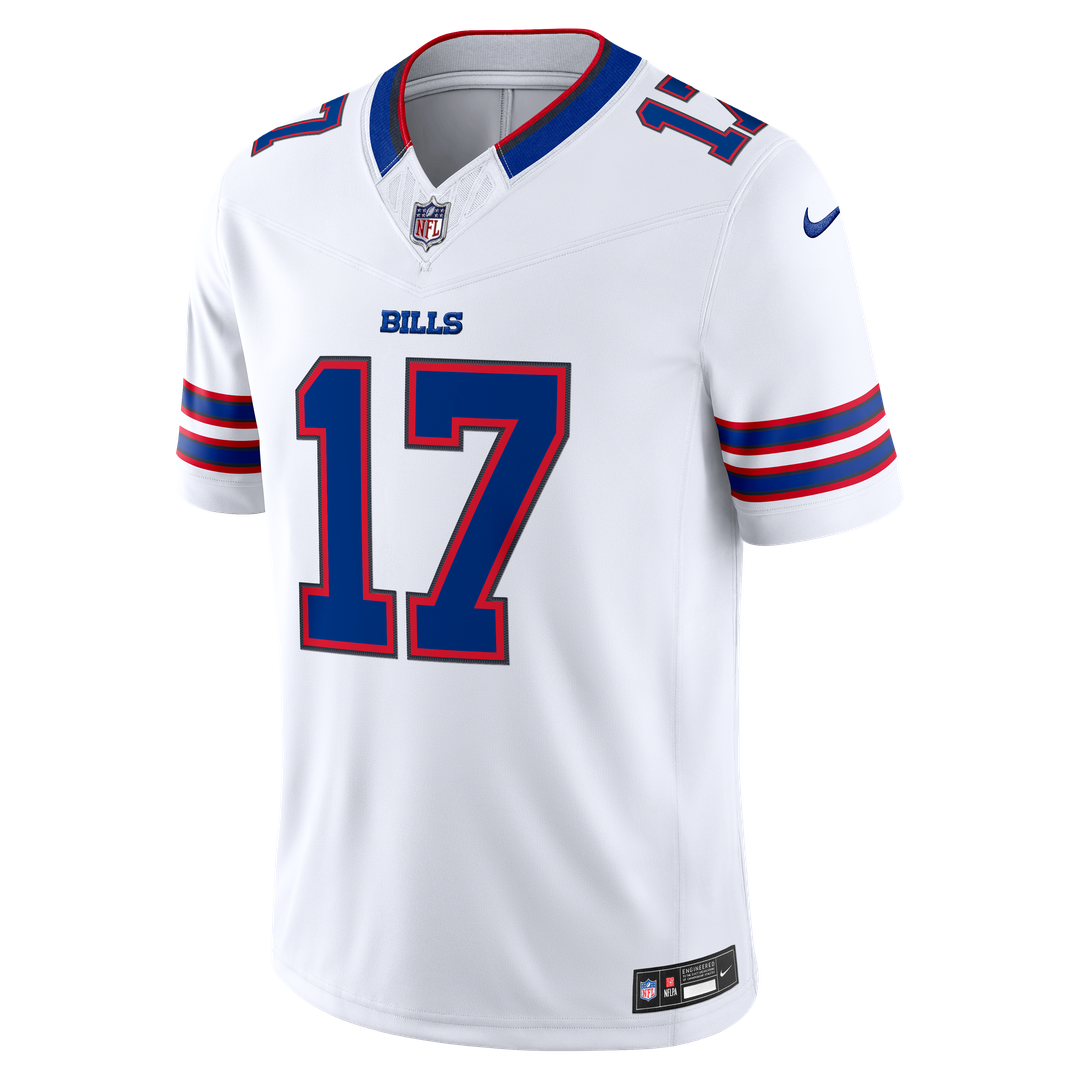 Josh Allen Buffalo Bills Vapor F.U.S.E. Stitched Limited Jersey - White