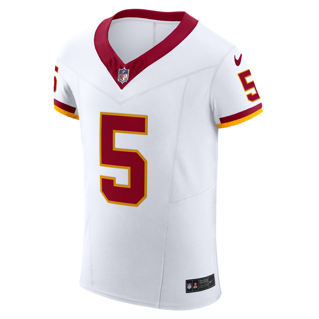 Jayden Daniels Washington Commanders Alternate 2 Super Bowl Era Vapor F.U.S.E. Elite Jersey - White