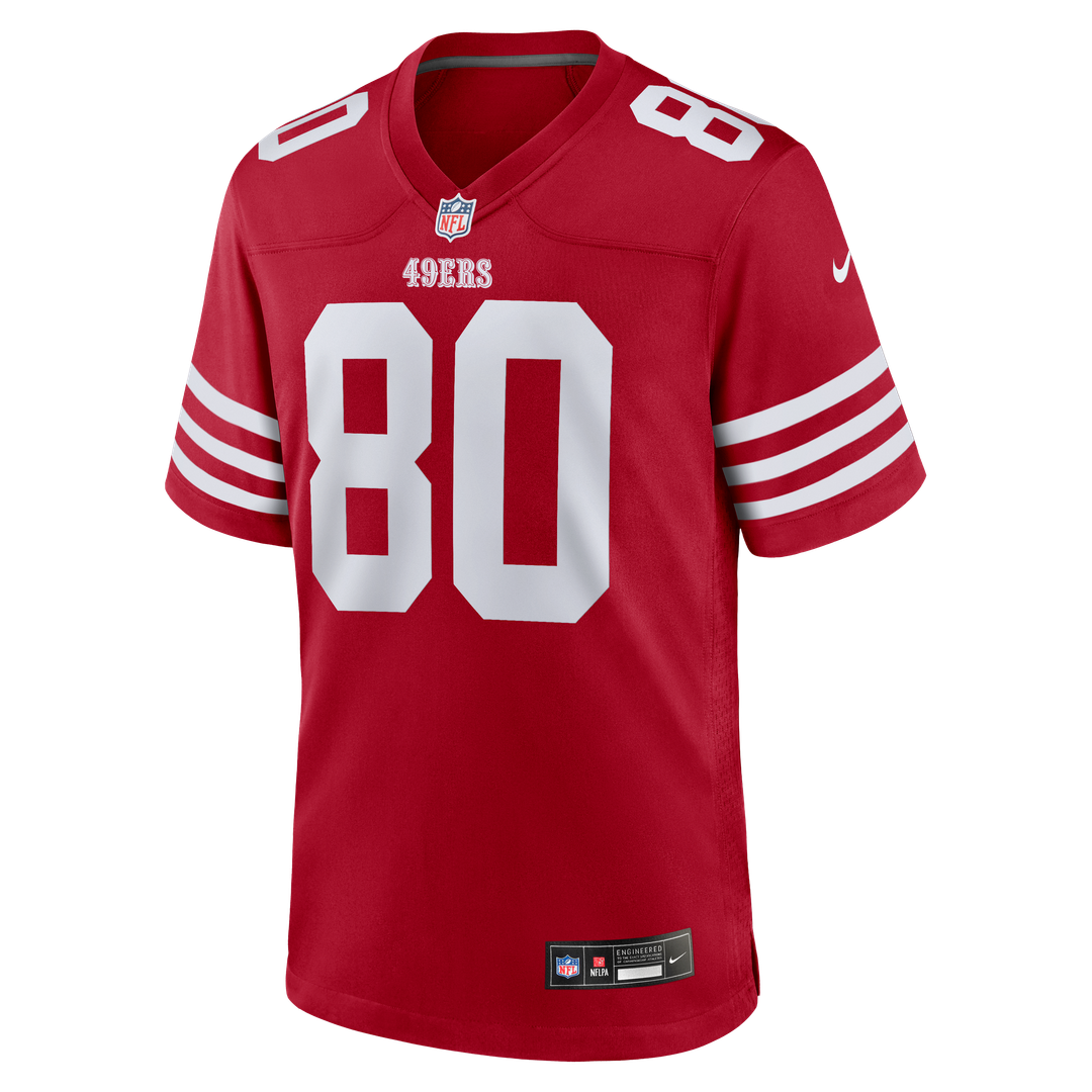 Jerry Rice San Francisco 49ers Game Jersey - Scarlet