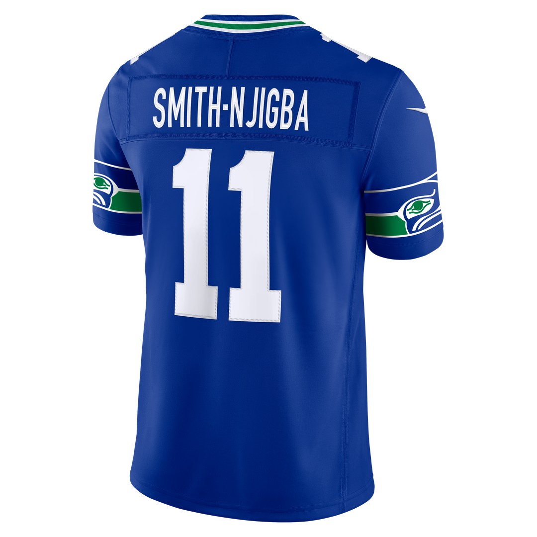 Jaxon Smith-Njigba Seattle Seahawks Vapor F.U.S.E. Stitched Limited Jersey - White