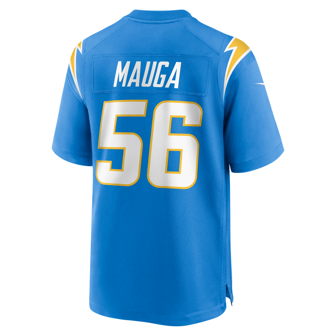 Kanai Mauga Los Angeles Chargers Game Jersey - Powder Blue