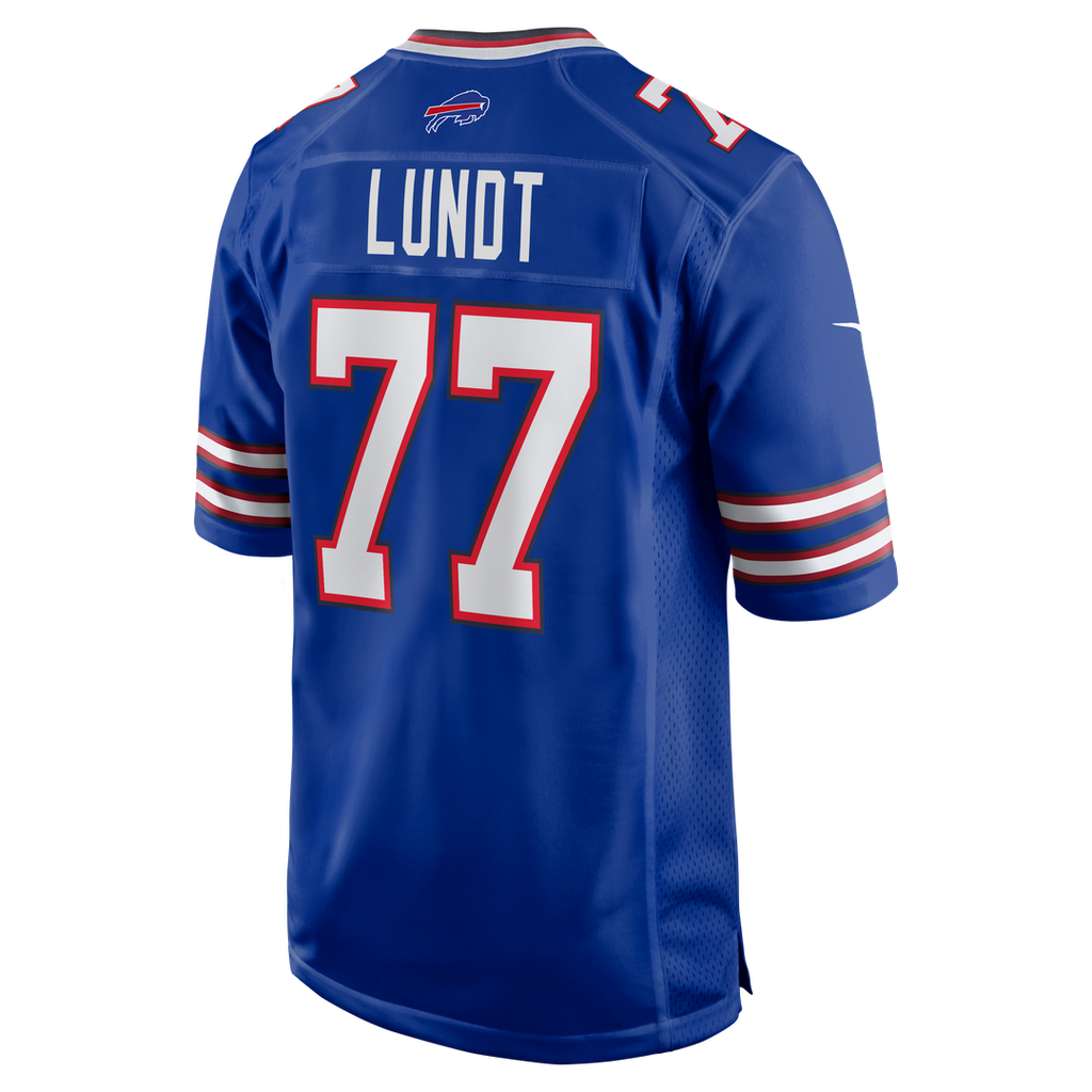 Chase Lundt Buffalo Bills Game Jersey - Royal Blue