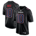 Drake Maye New England Patriots Game Jersey - Carbon Black
