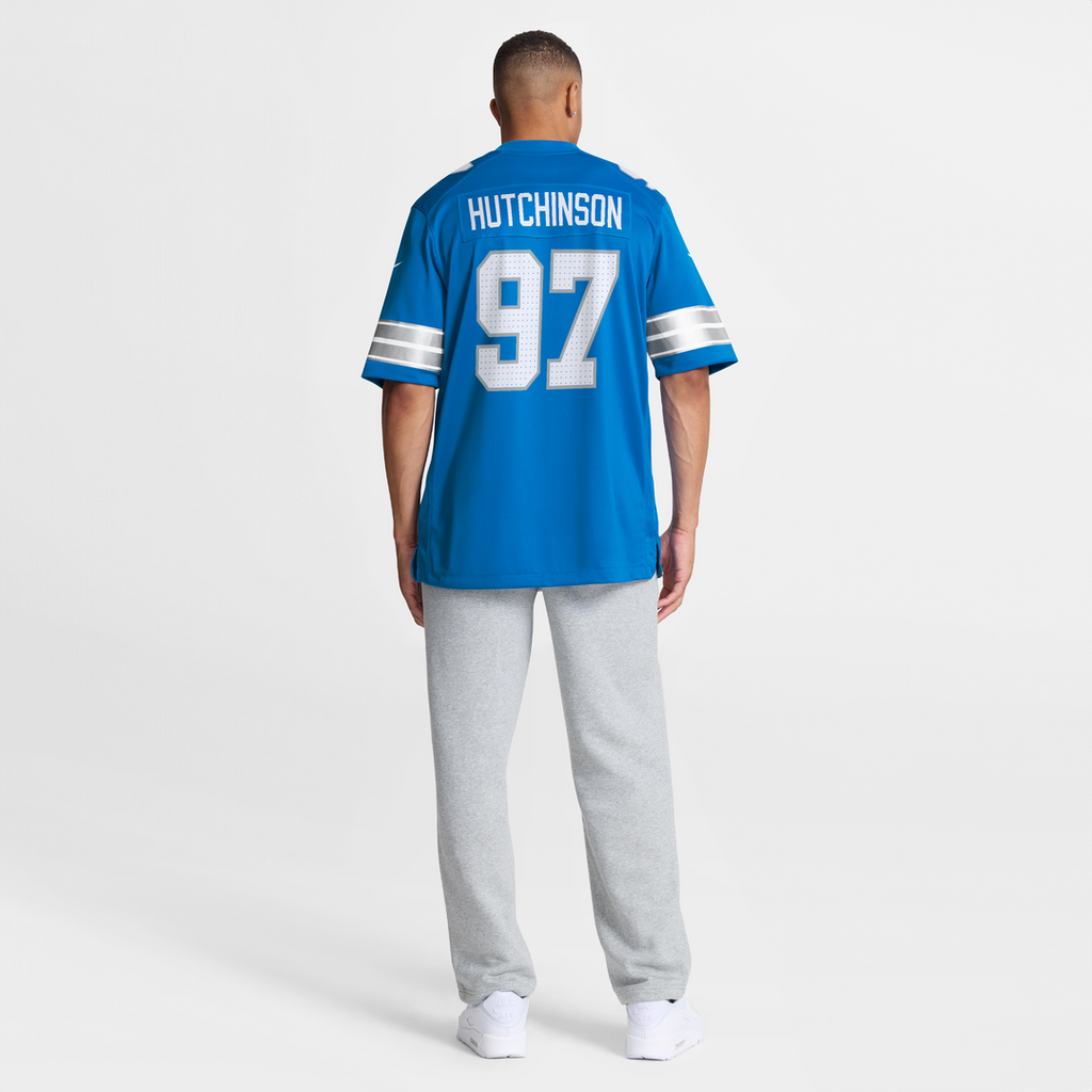Aidan Hutchinson Detroit Lions Game Jersey - Blue