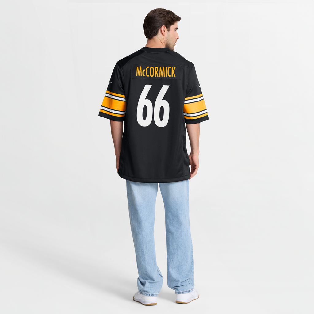 Mason McCormick Pittsburgh Steelers Game Jersey - Black