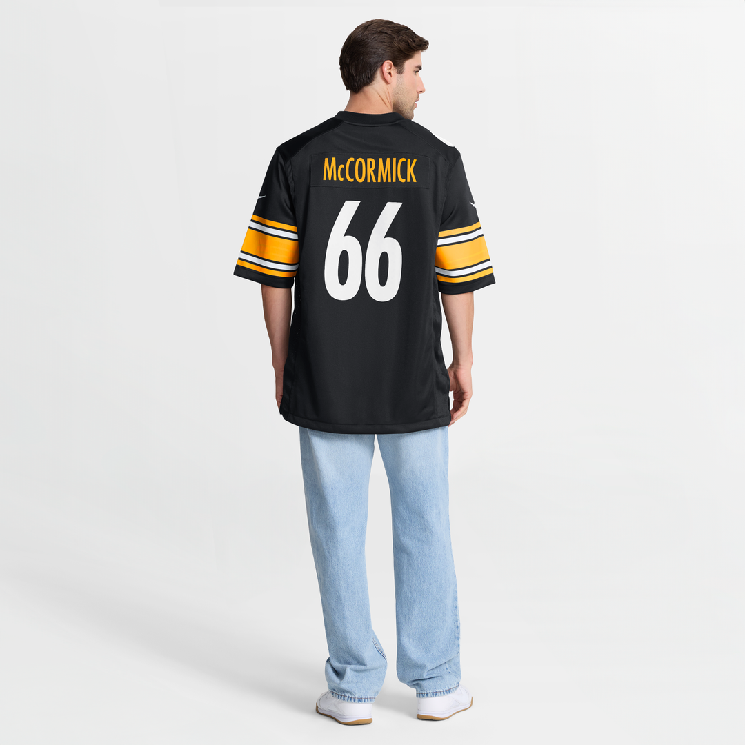 Mason McCormick Pittsburgh Steelers Game Jersey - Black