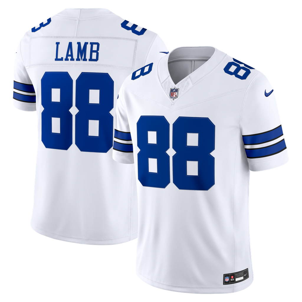 CeeDee Lamb Dallas Cowboys Vapor F.U.S.E. Stitched Limited Jersey - White