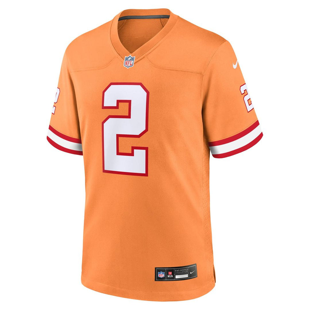 Emeka Egbuka Tampa Bay Buccaneers Alternate 2 Game Jersey - Creamsicle