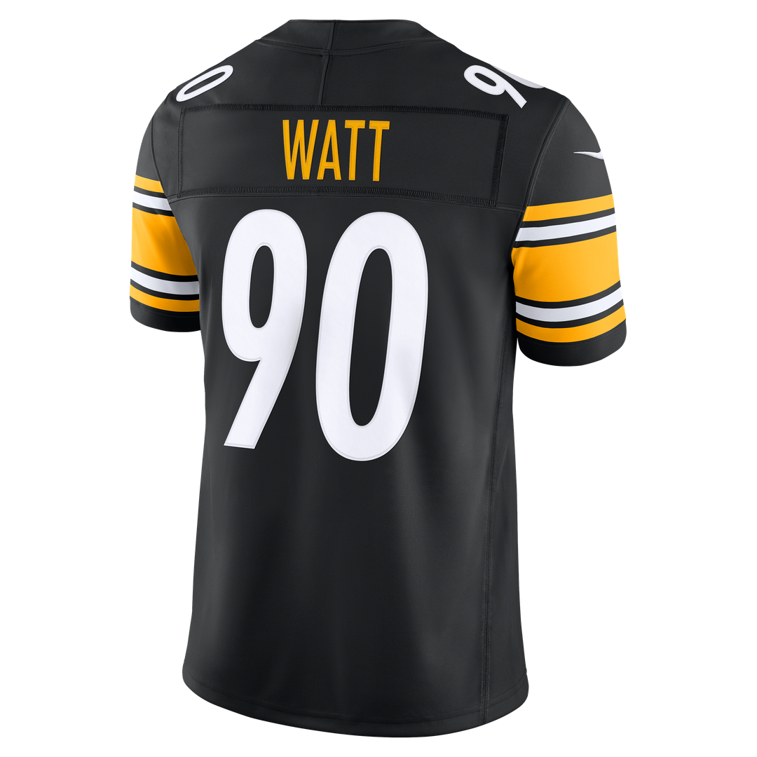 T.J. Watt Pittsburgh Steelers Alternate Vapor F.U.S.E. Stitched Limited Jersey - Gold