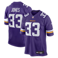 Aaron Jones Minnesota Vikings Game Jersey - Purple