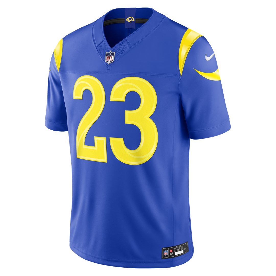 Kyren Williams Los Angeles Rams Vapor F.U.S.E. Stitched Limited Jersey - Royal Blue