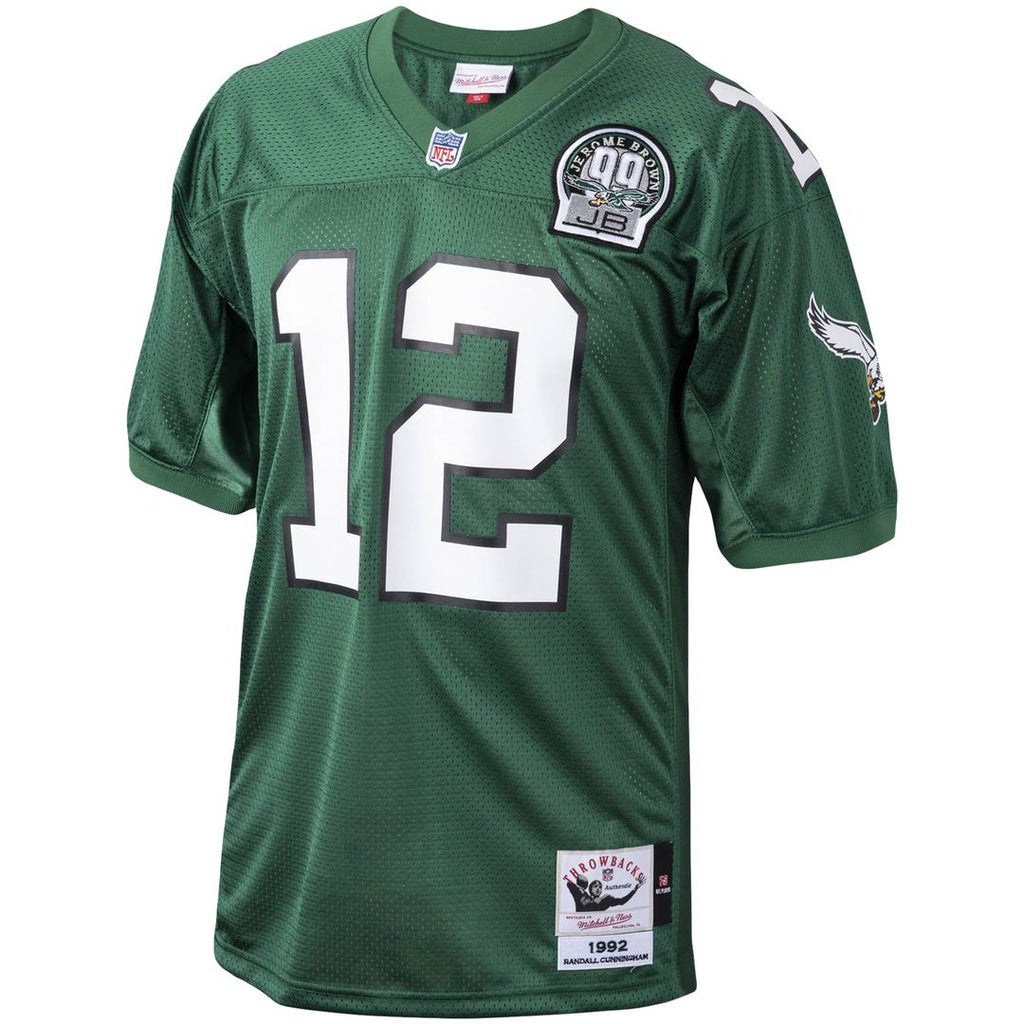 Randall Cunningham Philadelphia Eagles 1994 Authentic Throwback Jersey - White