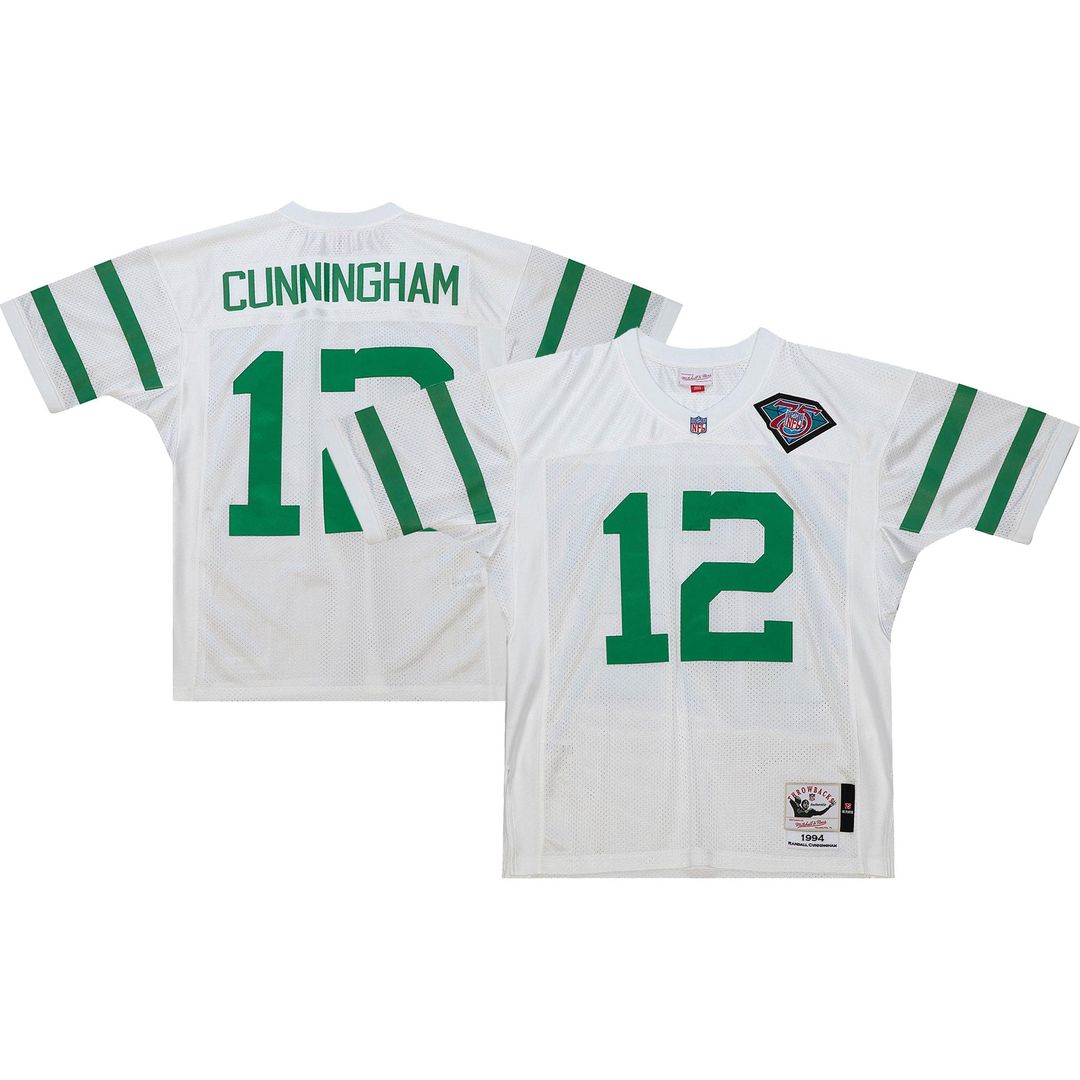 Randall Cunningham Philadelphia Eagles 1994 Authentic Throwback Jersey - White
