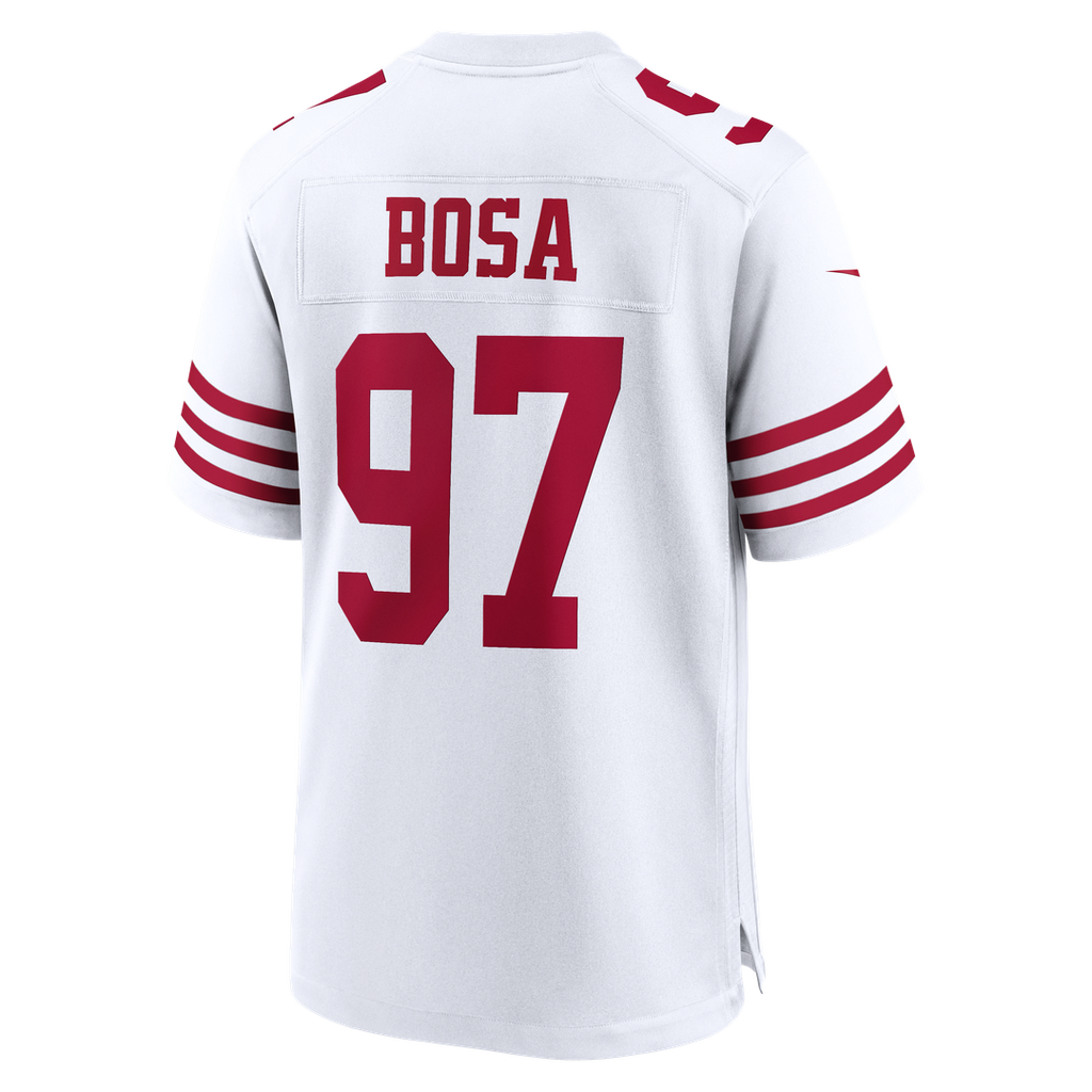 Nick Bosa San Francisco 49ers 80th Anniversary Game Jersey - White