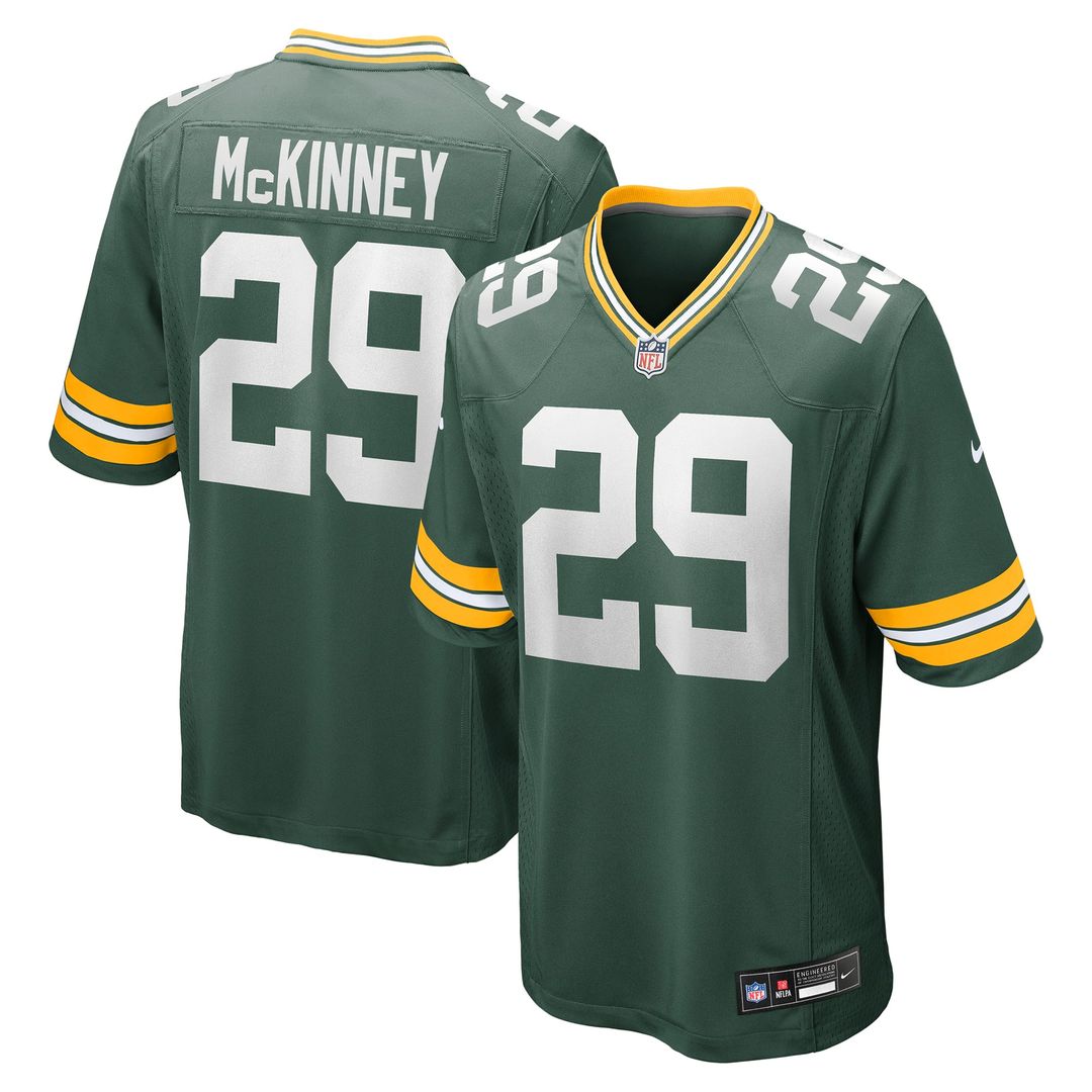 Xavier McKinney Green Bay Packers Game Jersey - Green