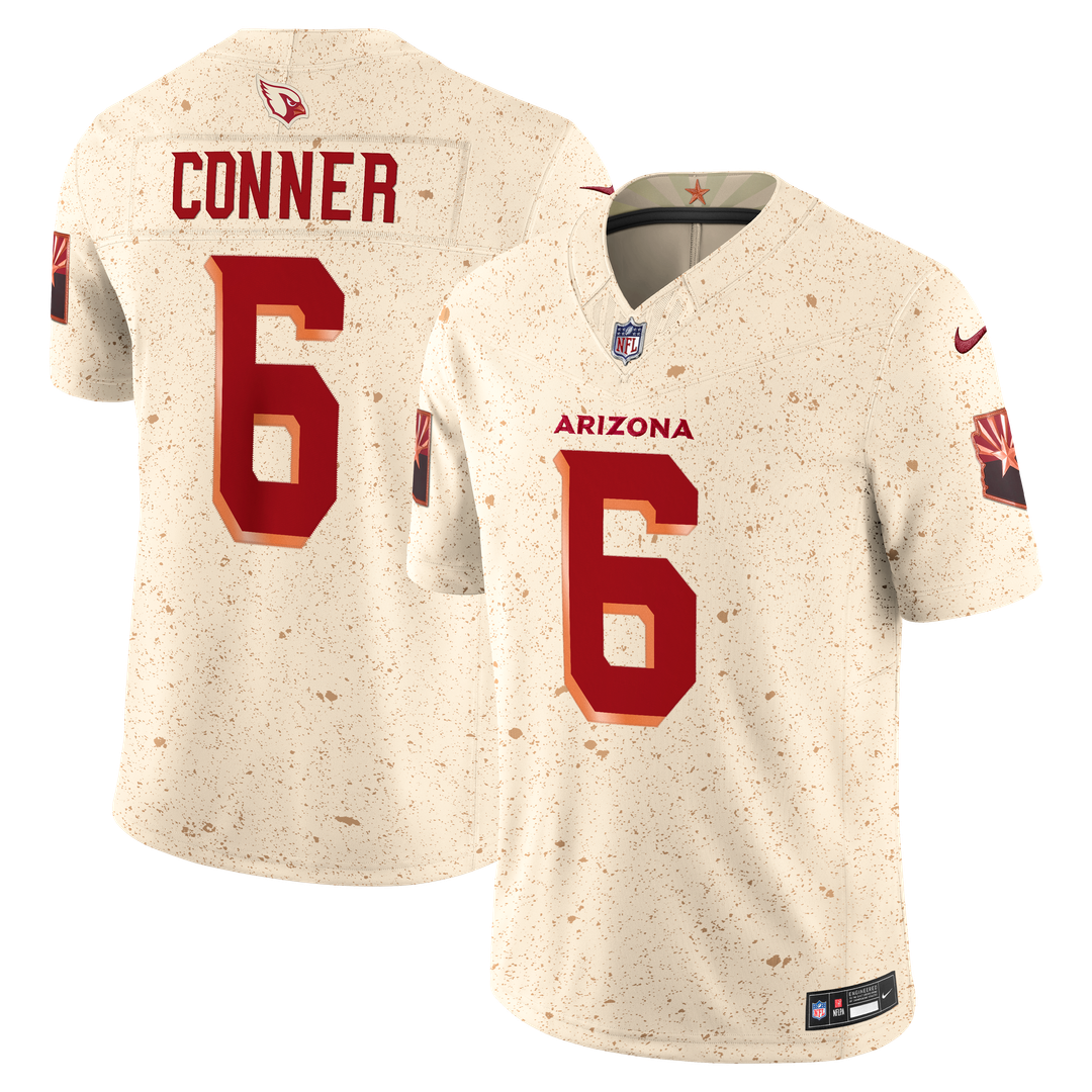 James Conner Arizona Cardinals Rivalries Collection Stitched Limited Jersey - Natural
