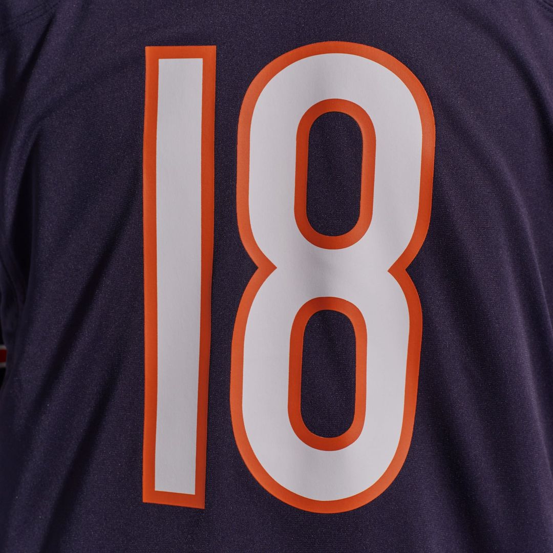 Caleb Williams Chicago Bears Game Jersey - Navy