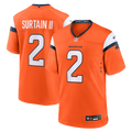 Patrick Surtain II Denver Broncos Game Jersey - Orange